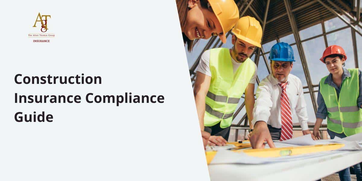 Construction Site Safety - Workers Implementing Insurance Compliance Measures