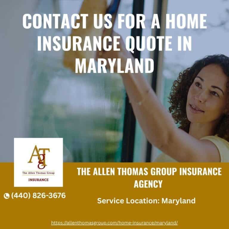 Contact Us For A Home Insurance Quote In Maryland