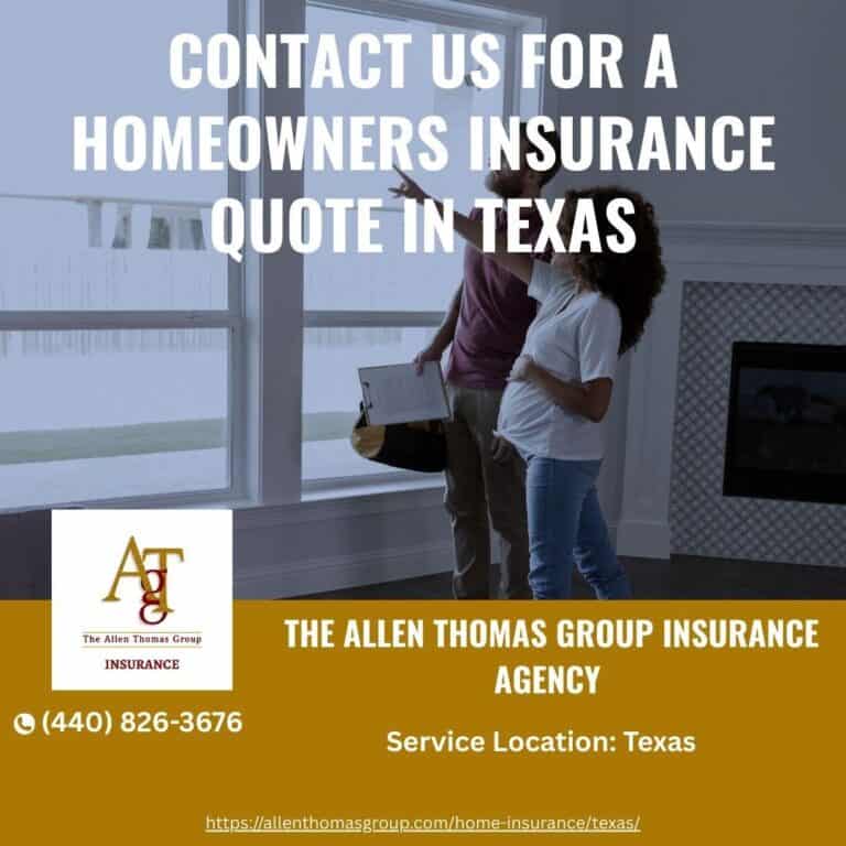 Contact Us For A Homeowners Insurance Quote in Texas