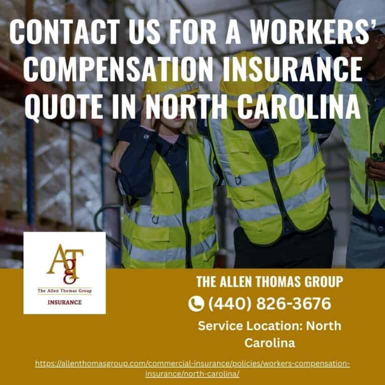 Contact Us for a Workersβ Compensation Insurance Quote in North Carolina