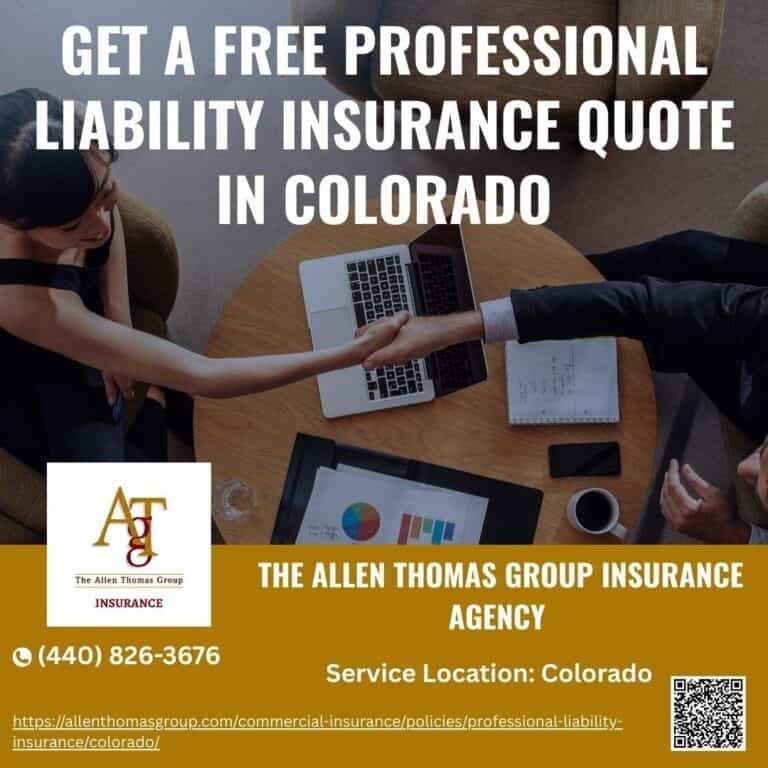 Get A Free Professional Liability Insurance Quote in Colorado