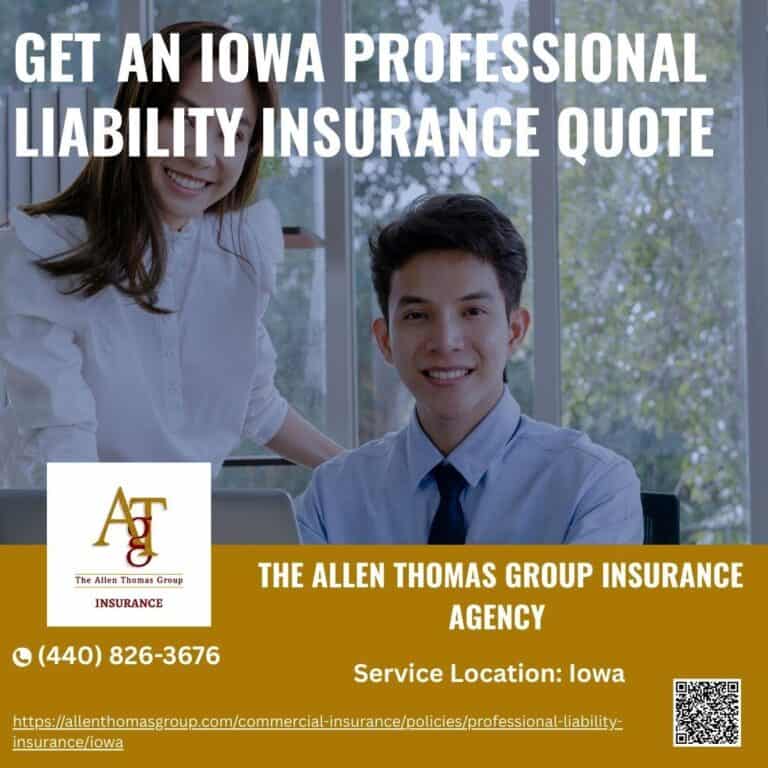 Get An Iowa Professional Liability Insurance Quote