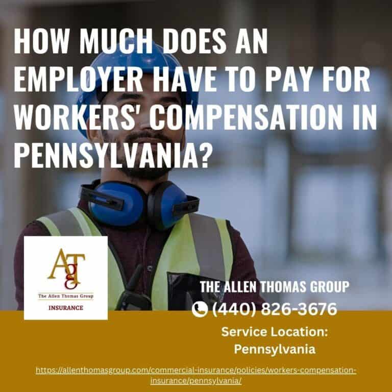 How Much Does an Employer Have to Pay for Workers' Compensation in Pennsylvania