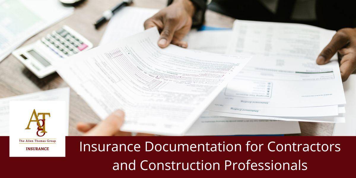 Insurance Documentation for Contractors and Construction Professionals