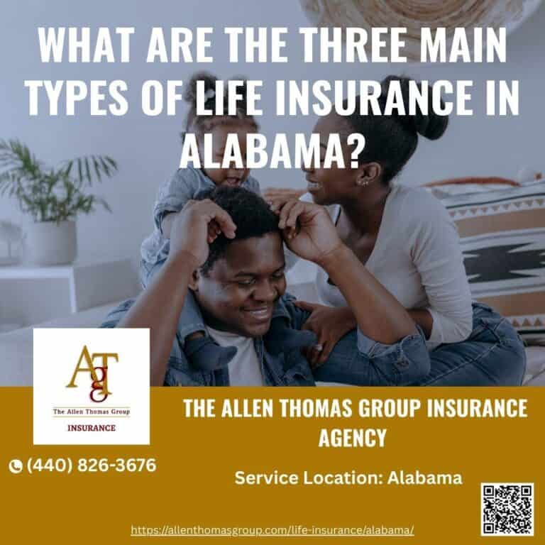 What are the Three Main Types of Life Insurance in Alabama