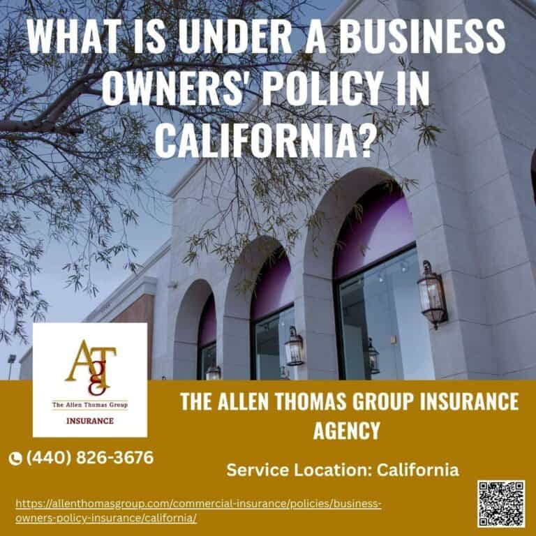 What is Under a Business Owners' Policy in California