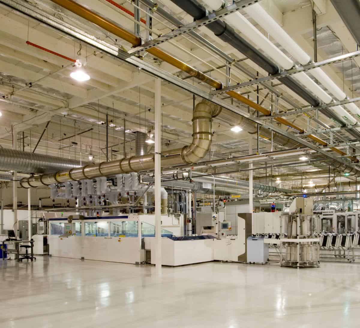 cleantech manufacturing facility