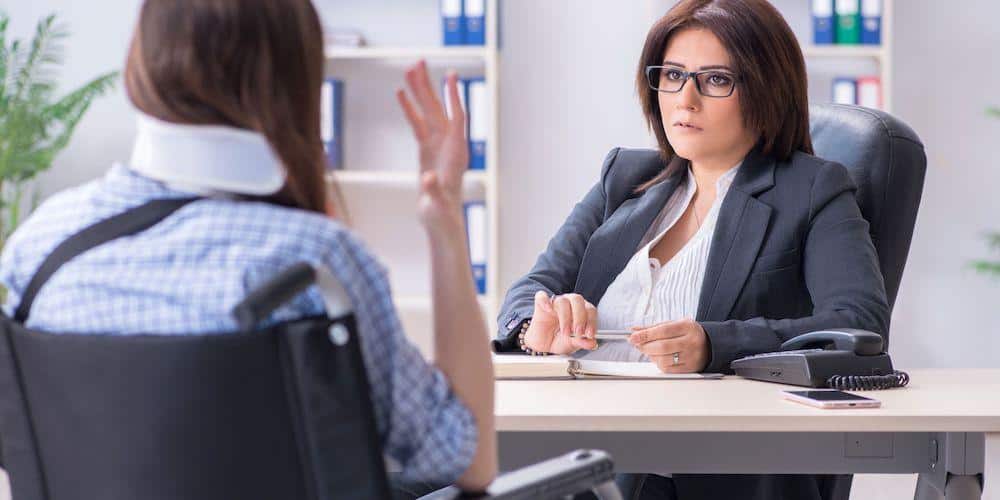 insurance agent for workplace injuries and disabilities in manufacturing